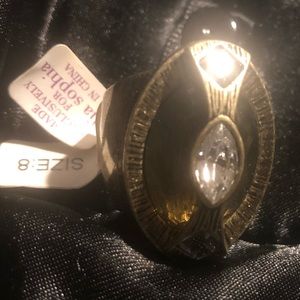 New Lia Sophia ring sz8